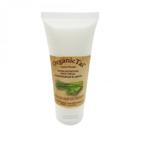 Экстраувлажняющий крем для ног Лемонграсс и мята (foot cream) Organic Tai | Органик Тай 60мл