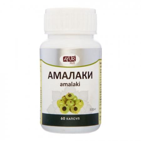 Амалаки (Amalaki) для иммунитета и омоложения Ayur Plus | Аюр Плюс 60 таб.