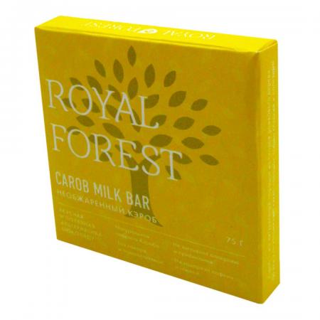 Шоколад из кэроба не обжаренного (carob chocolate) Royal Forest | Роял Форест 75г