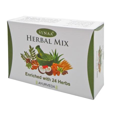 Мыло с кокосовым маслом (soap) 24 травы HerbalMix | ХербалМикс 75г