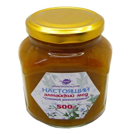 Алтайский мед степной (honey) LifeWay | Образ Жизни 500г