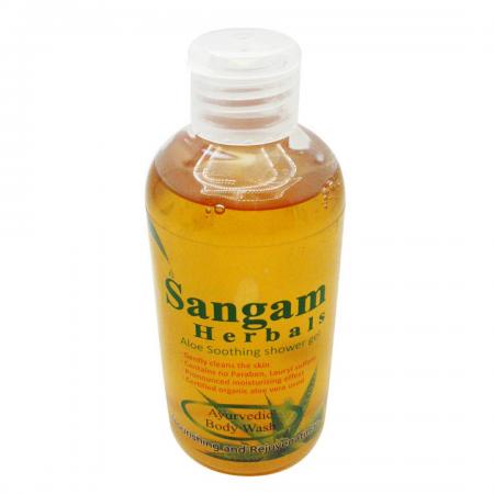 Гель для душа Апельсин и лимонная трава (shower gel) Sangam | Сангам 200мл