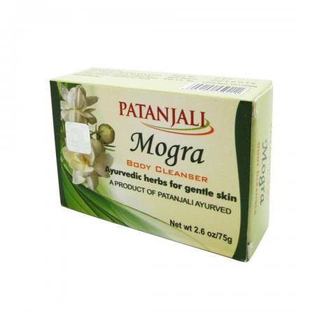 Аюрведическое мыло Могра (ayurvedic soap) Patanjali | Патанджали 75г