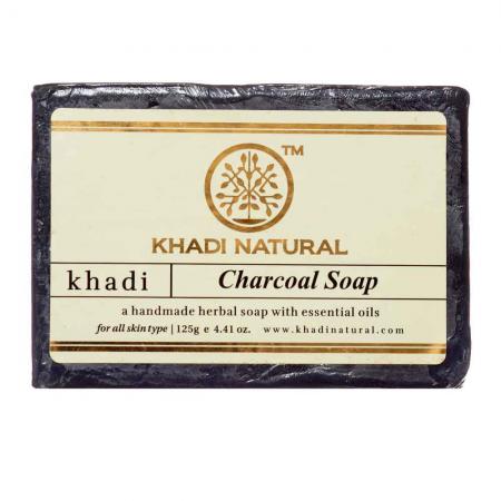 Мыло c углём (soap) Khadi Natural | Кади Нэчерал 125г