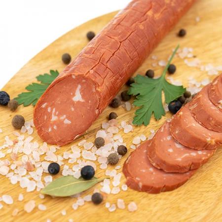 Веганская колбаса постная вялено-копченая Таллинская (vegan sausage) Высший Вкус 250г