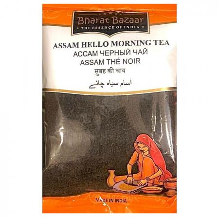 Чай Ассам Хелло Морнинг черный лист Assam Hello Morning Black Tea Bharat Bazaar | Бхарат Базар 100г