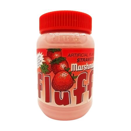 Кремовый зефир с клубничным вкусом (marshmallows) Fluff | Флаф 213г
