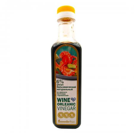 Бальзамический уксус из красного винограда (balsamic vinegar) 6% Олимпик Фудс 250мл