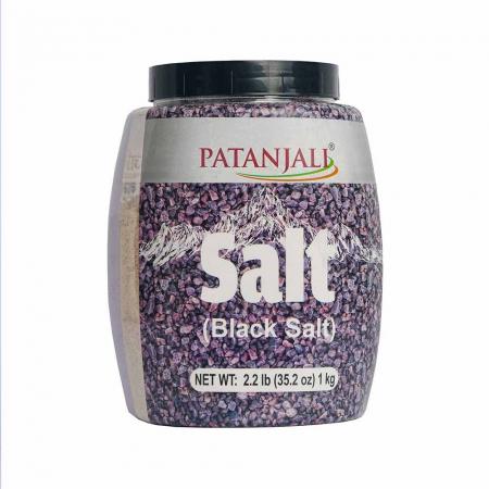 Гималайская чёрная соль (Blak Salt Kala Namak) Patanjali | Патанджали 1кг
