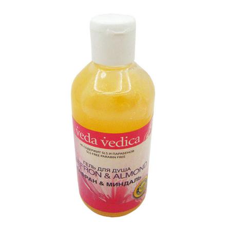 Гель для душа Шафран и миндаль (shower gel) Veda Vedica | Веда Ведика 250мл