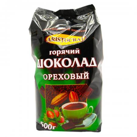 Горячий шоколад Ореховый (hot chocolate) Аристократ 500г
