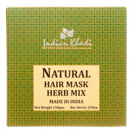 Травяная восстанавливающая маска для волос (hair mask) Indian Khadi | Индиан Кади 150г