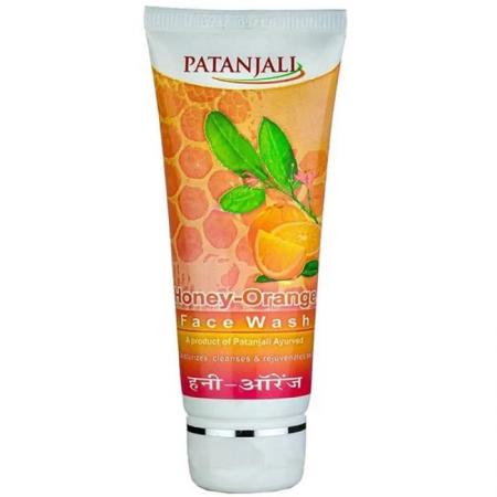 Средство для умывания лица Мед и Апельсин (Face Wash Honey Orange) Patanjali | Патанджали 60г