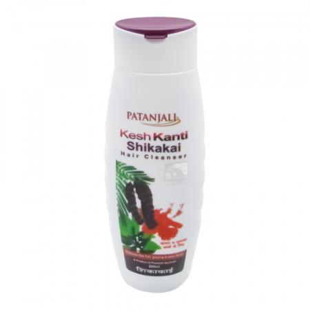 Шампунь на основе мыльных орехов Шикакай (shampoo) Patanjali | Патанджали 200мл