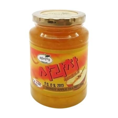 Яблоки измельченные с медом (apple with honey) Midori | Мидори 580г