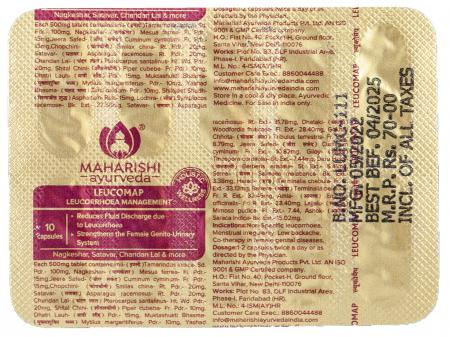 Лейкомап (Leucomap) для восстановления репродуктивных женских функций Maharishi Ayurveda | Махараджи Аюрведа 60 таб