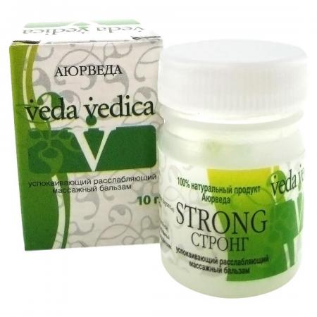 Стронг (Strong) массажный бальзам расслабляющий Veda Vedica | Веда Ведика 10г