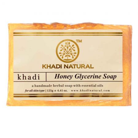 Мыло с мёдом и глицерином (soap) Khadi Natural | Кади Нэчерал 125г
