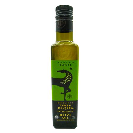 Оливковое масло с базиликом (olive oil) Terra Delyssa | Терра Делисса 250мл