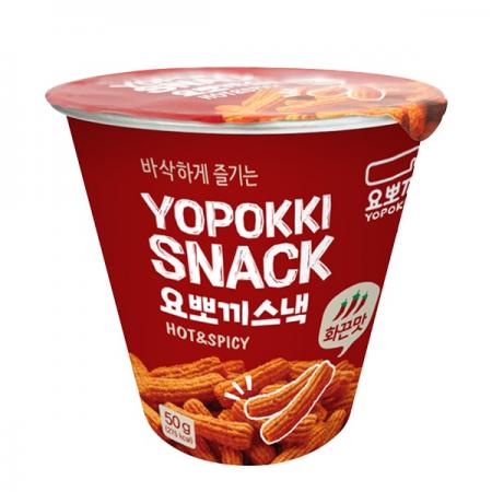 YOPPOKI Snack hot&spicy Остро-пряные снеки 50г