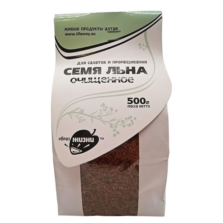 Семя Льна для салатов и проращивания