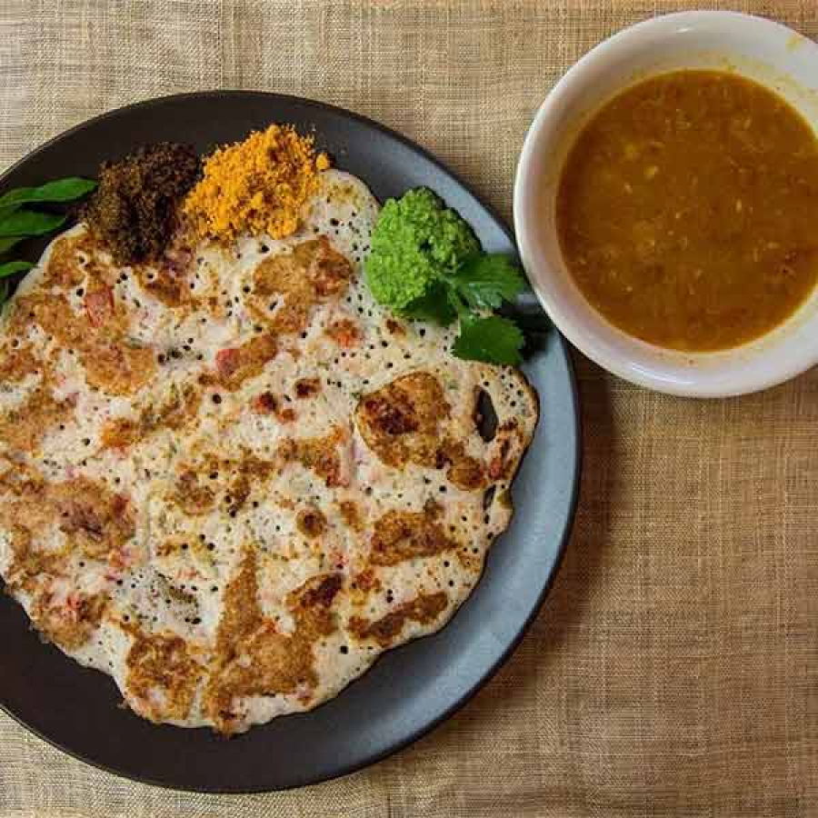 Овсяно-соевые блинчики с кориандром