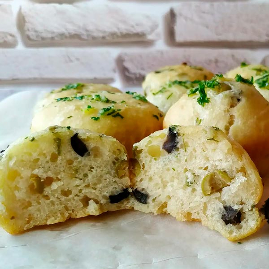 Булочки с майонезом
