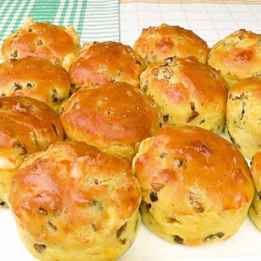 Овощные булочки