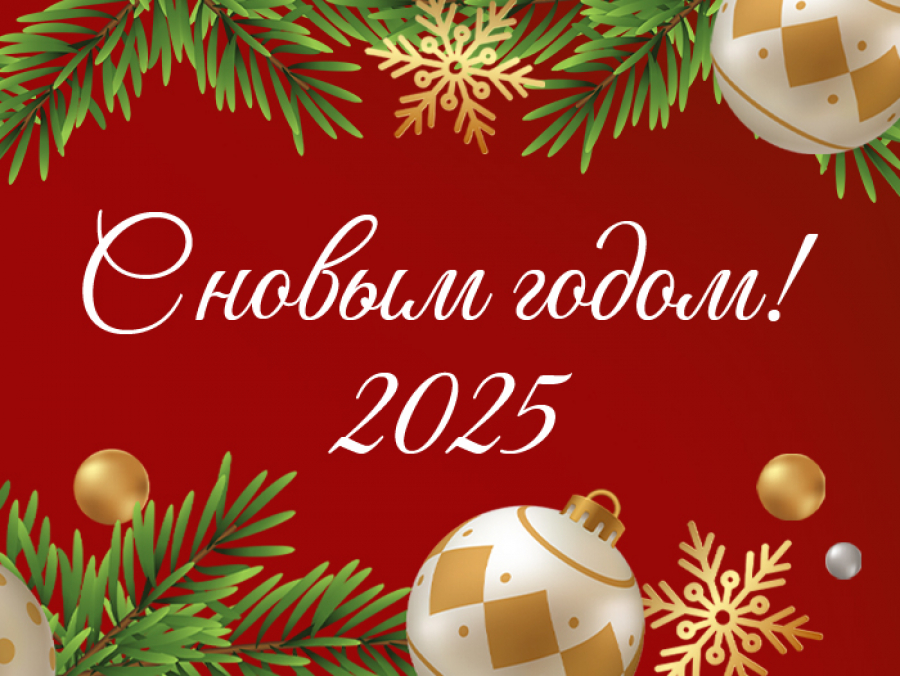 С Новым 2025 годом!