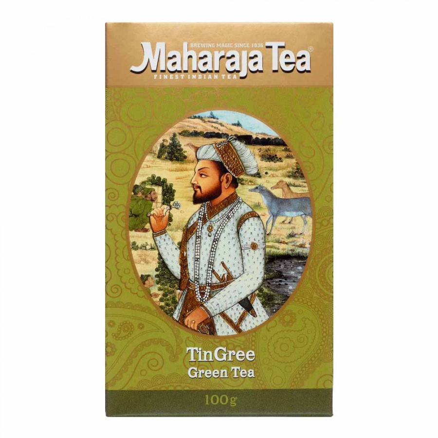 Чай зелёный Ассам Тингри Maharaja Tea | Махараджа Ти 100г