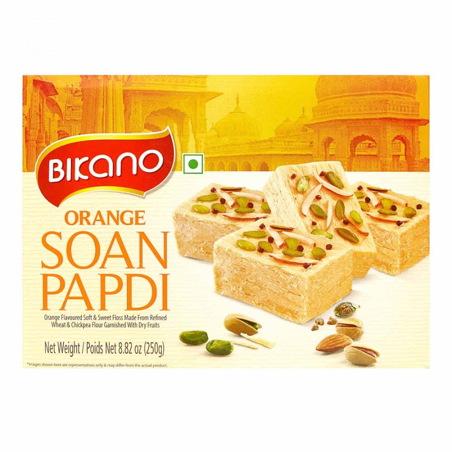 Халва с орехами Соан Папди Бикано | Bikano Soan Papdi Orange 250g