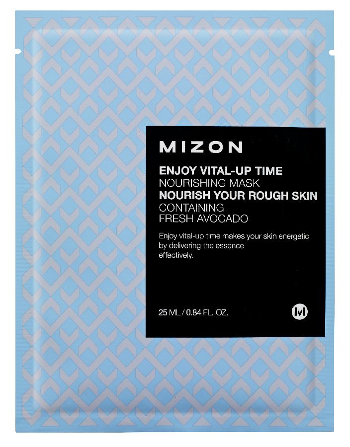 

Тканевая маска для лица питательная (Enjoy vital up time nourishing mask) Mizon | Мизон 25мл