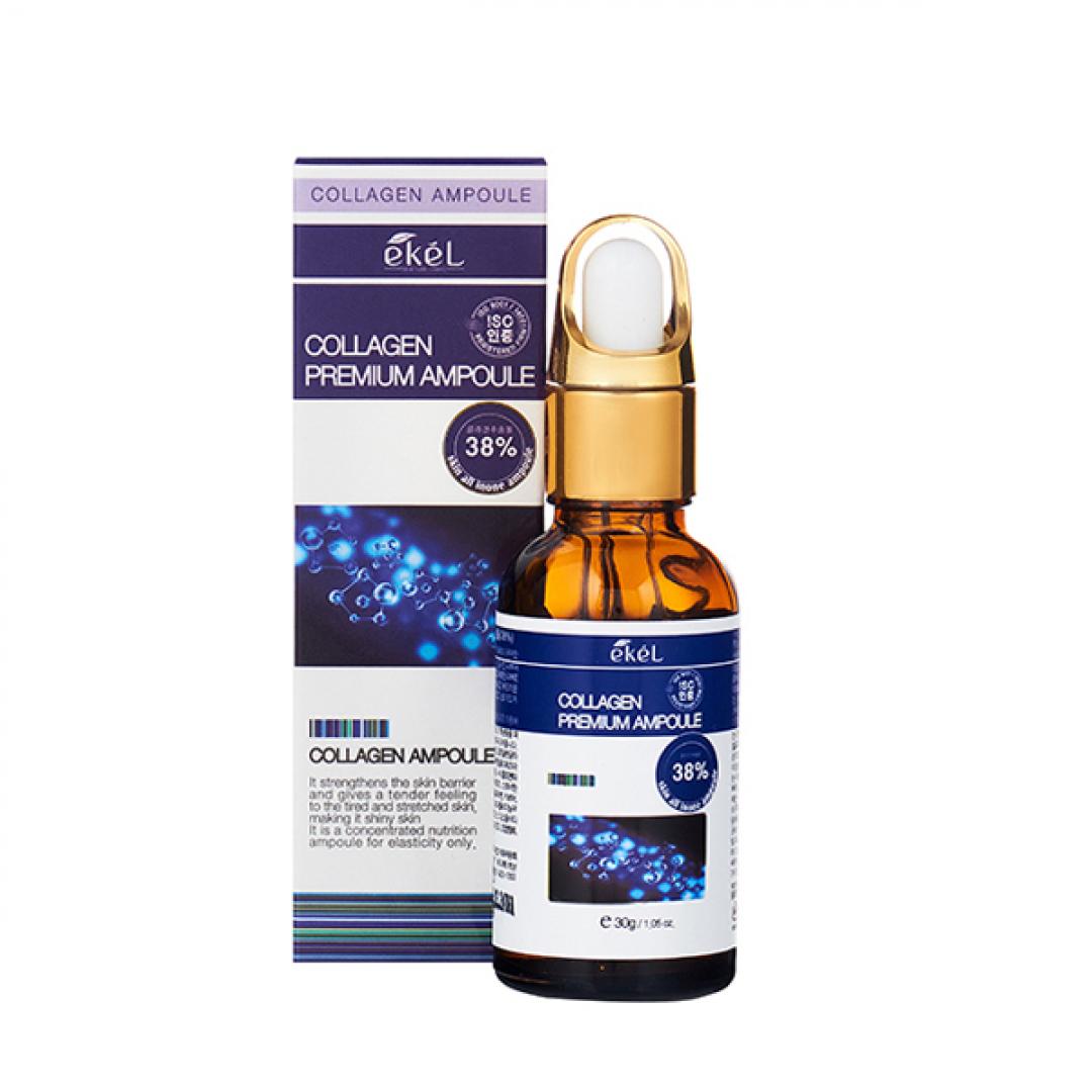 

Ампульная сыворотка для лица с коллагеном Premium Ampoule Collagen Ekel 30г