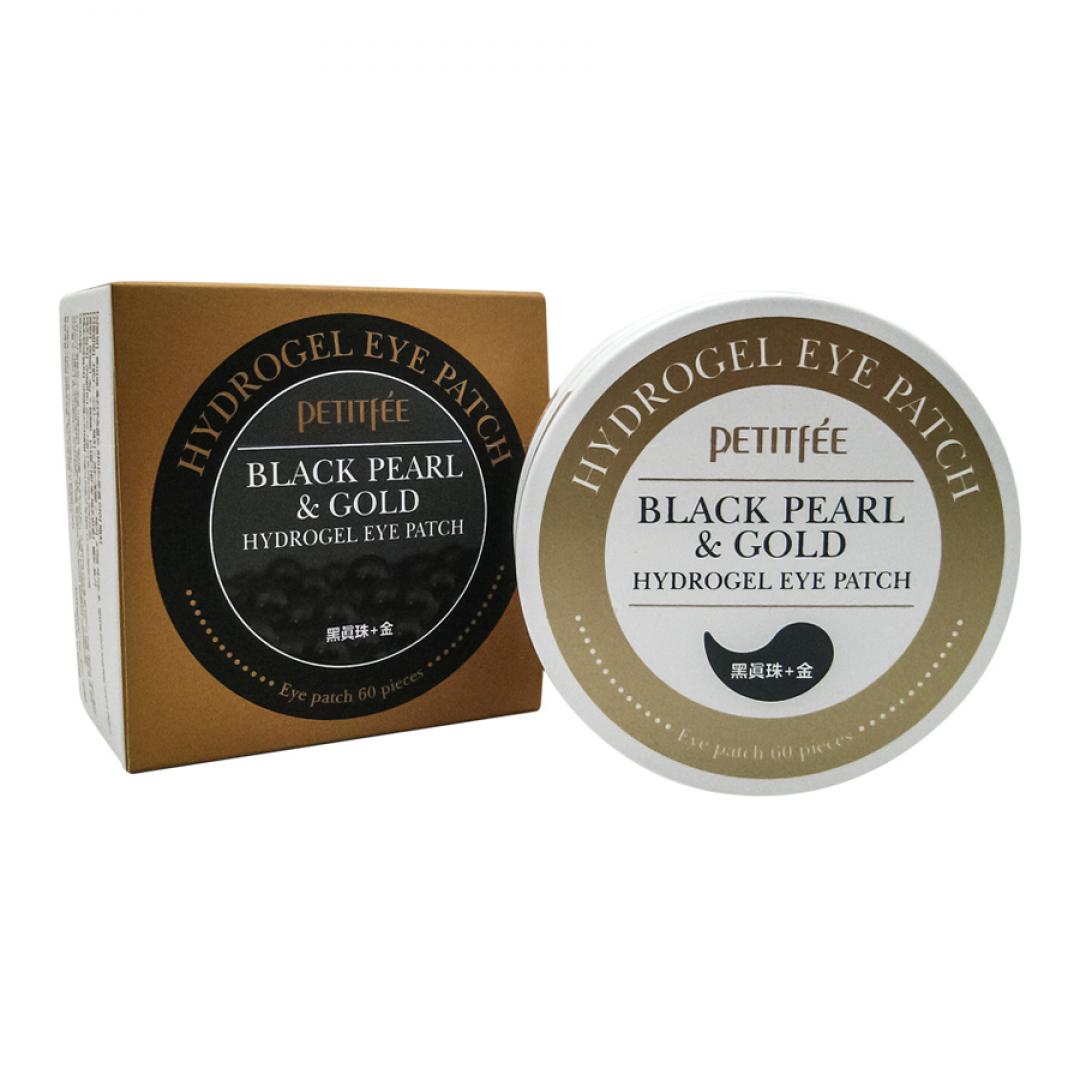 Патчи с экстрактом черного жемчуга. Патчи Petitfee Black Pearl Gold. Black Pearl Gold Hydrogel Eye Patch. Petitfee Black Pearl & Gold Hydrogel Eye Patch. Корейские патчи для глаз Black Pearl and Gold.