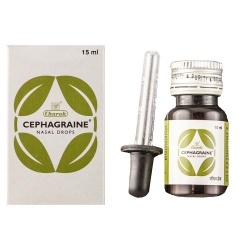 Сефагрейн (Cephagraine) для снижения заложенности носа лосьон Charak | Чарак 15мл