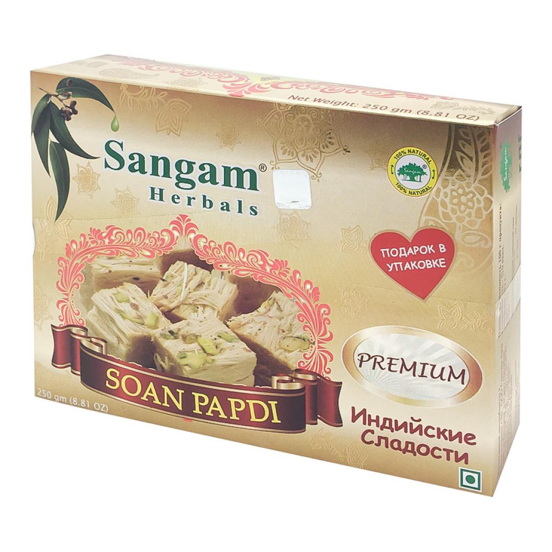 Индийская сладость Соан Папди (Soan Papdi) Sangam | Сангам 250г