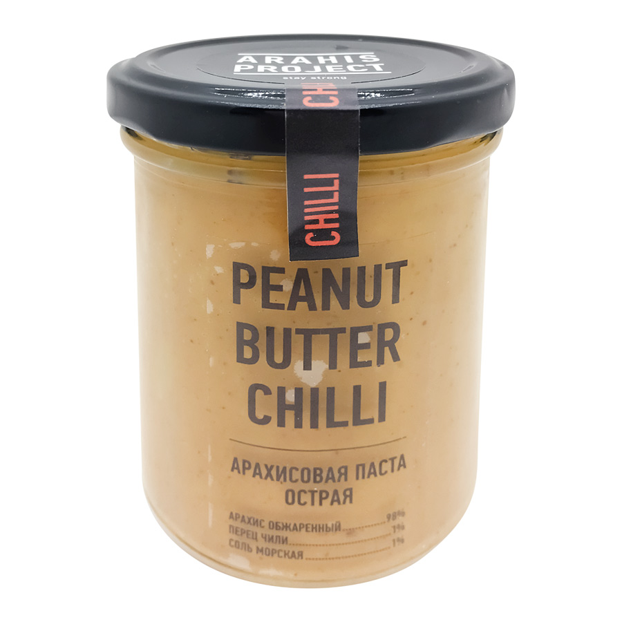 Арахисовая паста с перцем чили (peanut butter) Arahis Project | Арахис Проджект 200г