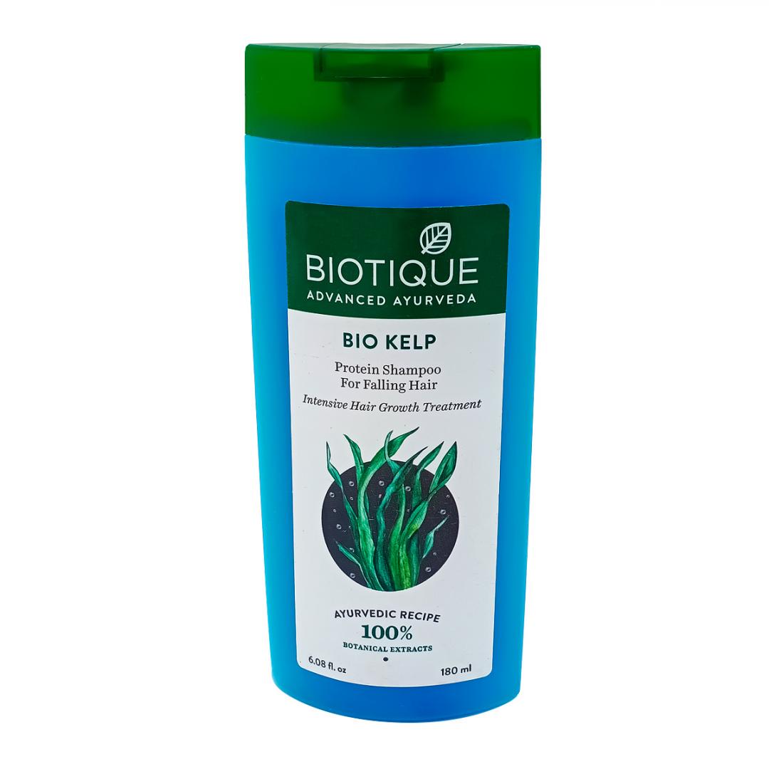 Шампунь протеиновый для роста волос Био Морские водоросли Biotique | Биотик 180 мл
