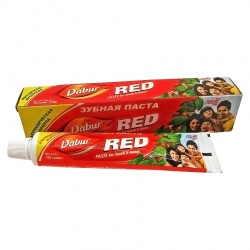 Зубная паста Ред (Red toothpaste) Dabur | Дабур, производство: Арабские Эмираты 100г