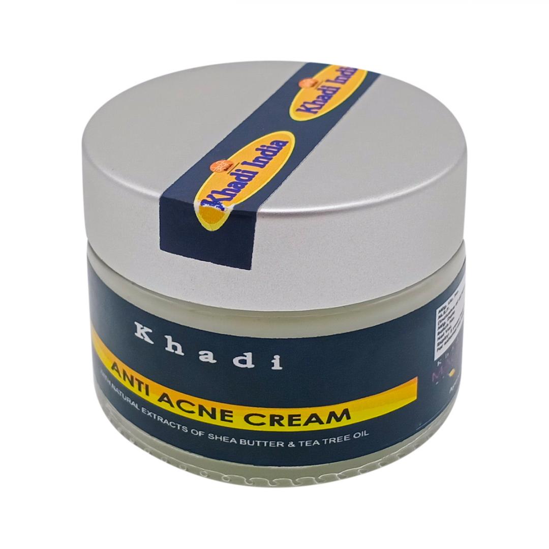 

Крем для лица против акне с маслом ши (anti acne cream) Khadi India | Кади Индиа 50г