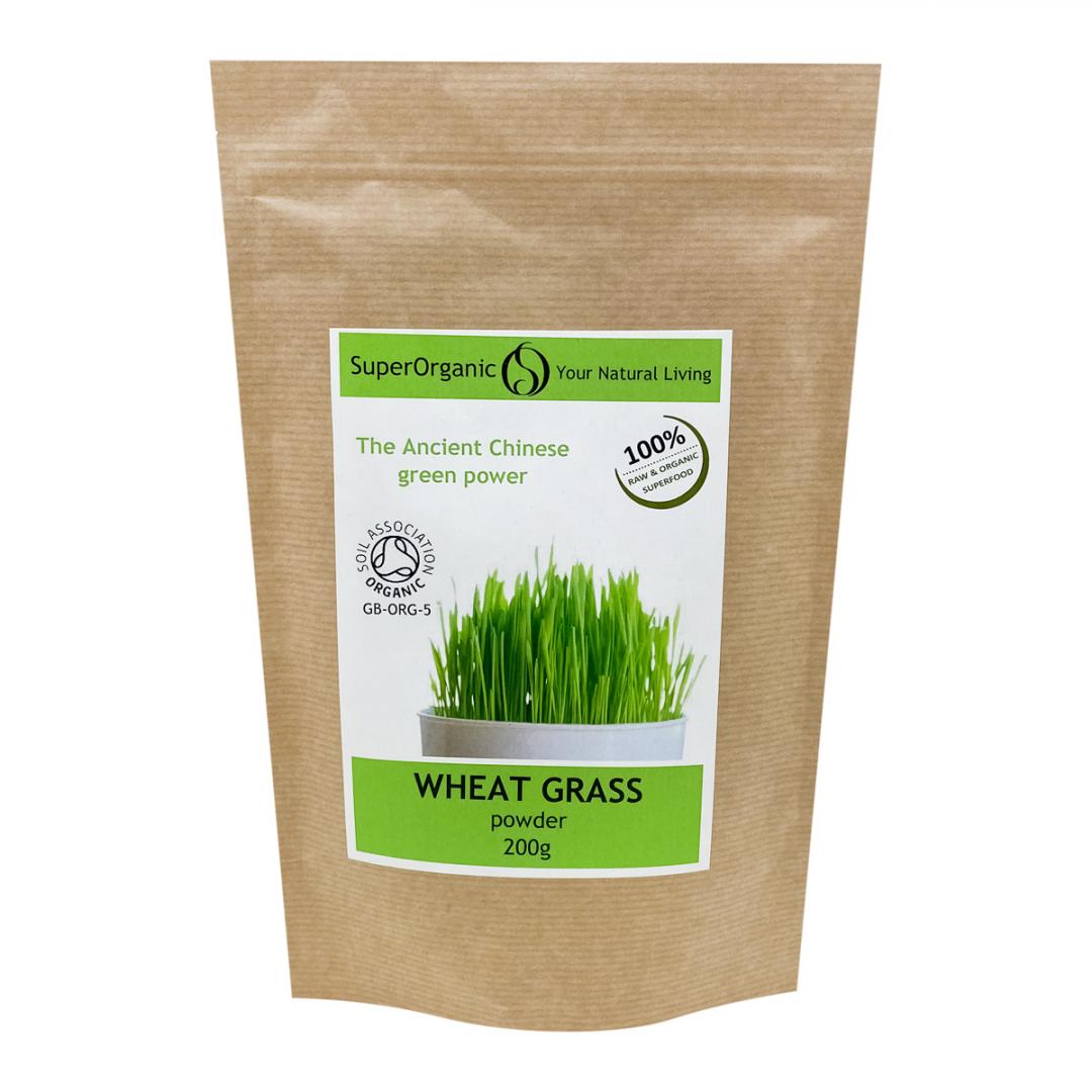 Витграсс порошок ростков пшеницы (wheat grass)  SuperOrganic | СуперОрганик 200г
