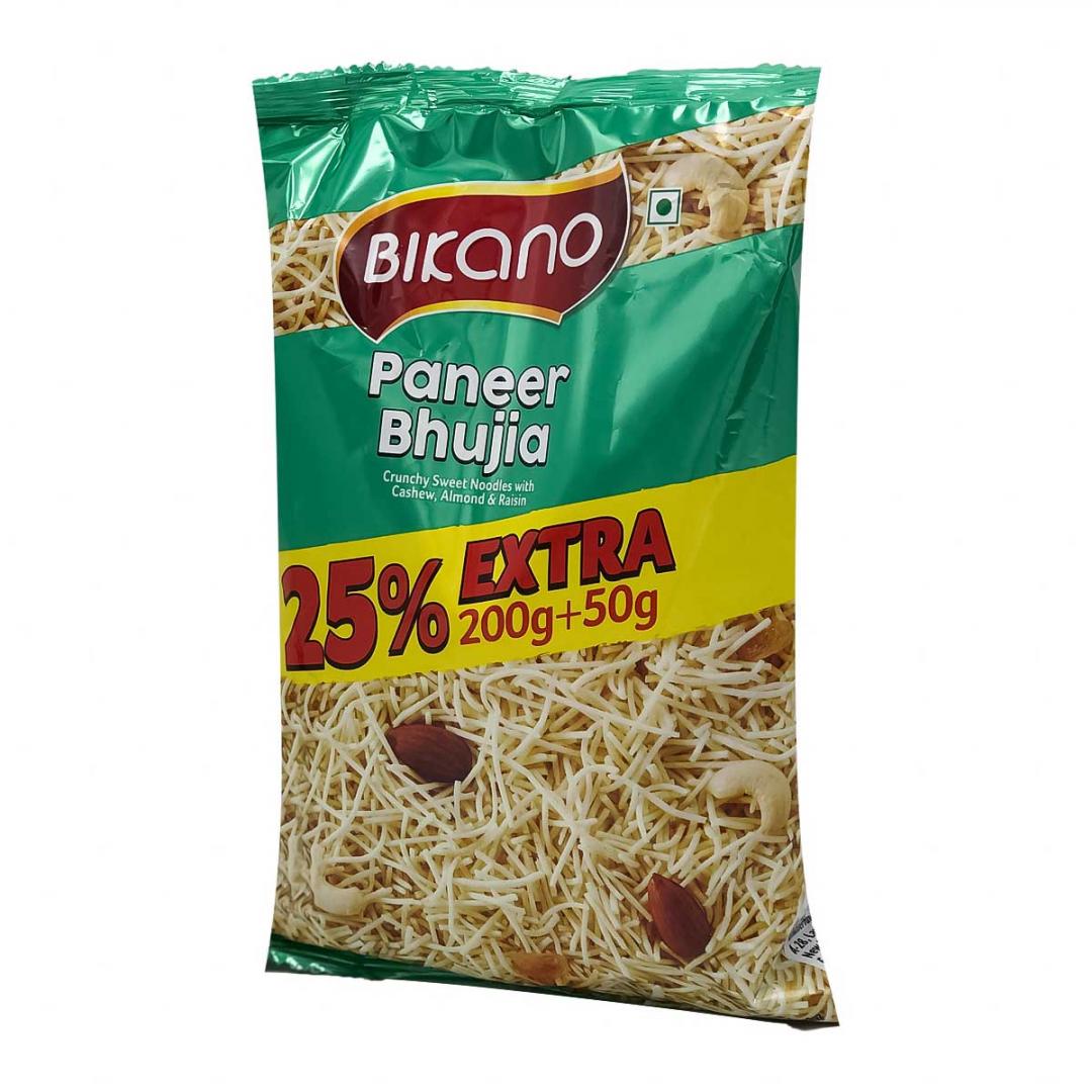 Закуска сладкая лапша Панир Буджа (Paneer Bhujia) Bikano | Бикано 250г