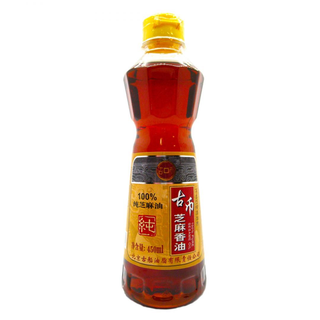 Кунжутное масло темное (sesame oil) Gubi | Губи 450мл