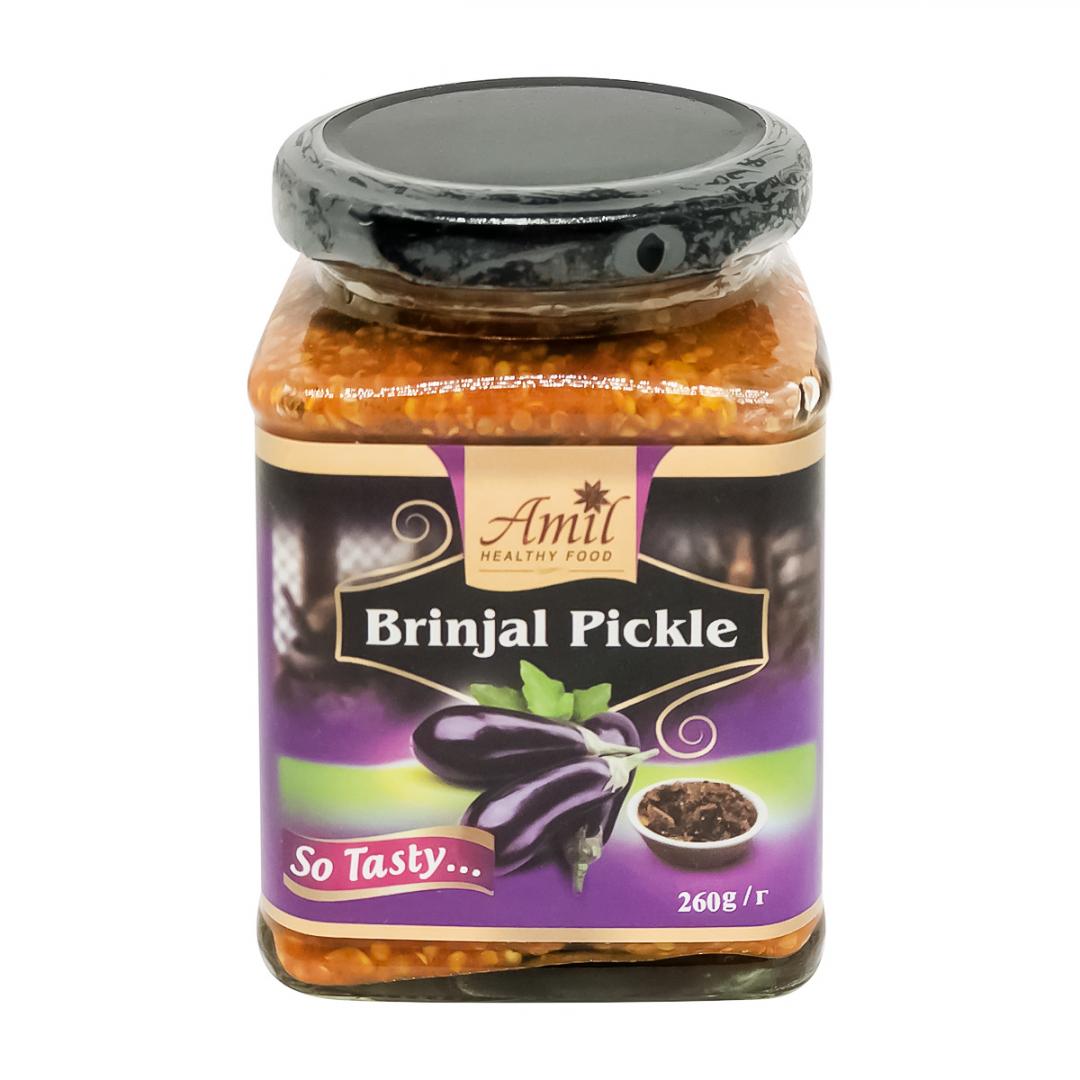 Пикули из баклажана (eggplant pickles) Amil | Амил 260г