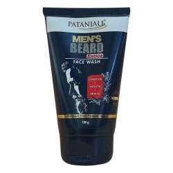 Мужской гель для мытья лица и бороды PATANJALI Men'S Beard Entice Face Wash 100g