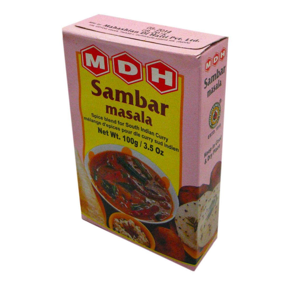 Приправа для супа Sambar Masala MDH | ЭмДиЭйч 100г — купить по цене 204 руб. Интернет магазин индийских товаров Ашанти (Москва)