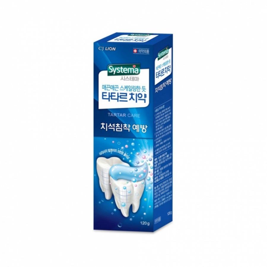 Зубная паста Systema для предотвращения зубного камня LION | ЛИОН 120г