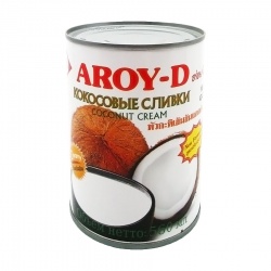 Кокосовые сливки (coconut cream) Aroy-D | Арой-Ди 560мл