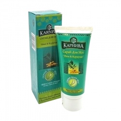 Очищающий крем для ног Ним и куркума (foot cream) Karniva | Карнива 50г