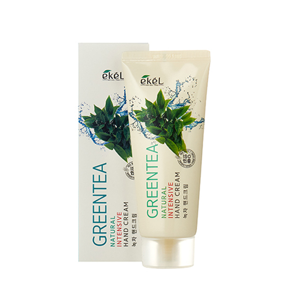 

Питательный крем для рук с экстрактом зеленого чая Green Tea Natural Intensive Hand Cream Ekel 100мл